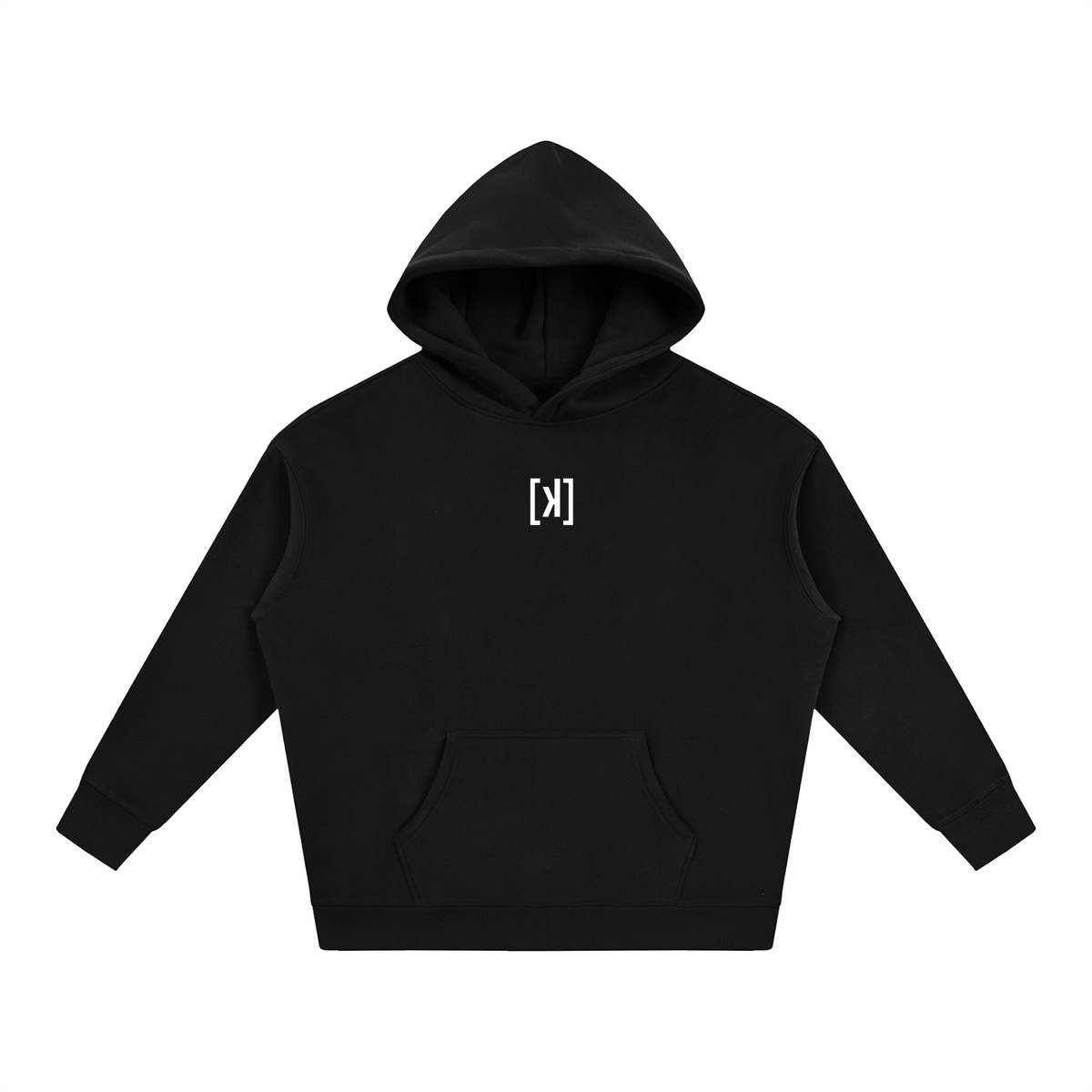 ARTIFACT 01 — Oversize Fleeced Hoodie — Black