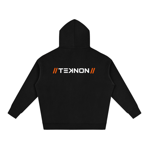ARTIFACT 01 — Oversize Fleeced Hoodie — Black
